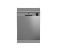 Lave-vaisselle pose libre Beko DVN06430X 14 couverts SelfDry 47 dB Acier inoxydable