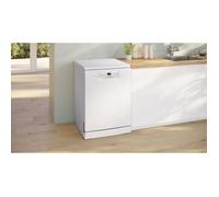 Lave-vaisselle pose libre BOSCH SMS2HTW02E SER2 - 14 couverts - Induction - L60cm - 43 dB - Blanc