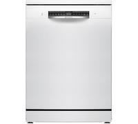 Lave-vaisselle pose libre BOSCH SMS6YCW15E SER6 - 14 couverts - Induction - L60cm - 40 dB - Classe A - tiroir à couverts - Blanc