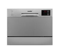 Lave Vaisselle Pose Libre Comfee CDWTT602ESD L55cm 47db 6 Couverts 6 Programmes Affichage LED Inox