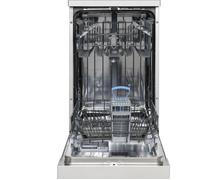 Lave-vaisselle pose libre CONTINENTAL EDISON - 10 couverts - Largeur 44,8 cm - Classe D - 45 dB - Silver