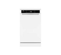 Lave-vaisselle pose libre CONTINENTAL EDISON CELV1045W - 10 couverts - Largeur 44,8 cm - Classe D - 45 dB - Blanc