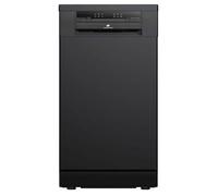 Lave-vaisselle pose libre - CONTINENTAL EDISON - CELV1145B - 11 couverts - 45 cm - 45 dB - Noir