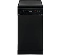 Brandt DFS1010B - Lave-vaisselle - largeur : 44.8 cm - profondeur : 60 cm - hauteur : 84.5 cm - noir Noir, Noir G