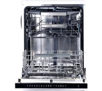 Lave-vaisselle - Haier - XF 4A4M4PW - 10 programmes - Départ différé - Panier supérieur réglable