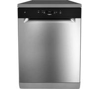 Lave-vaisselle pose libre WHIRLPOOL WFC3C34X - 14 couverts - Induction - L60cm - 44 dB - Inox