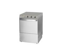 Lave Vaisselle Professionnel avec Doseur de Liquide de Rinçage et Détergent 50 x 50 cm Dynasteel