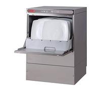 Lave Vaisselle Professionnel avec Pompe de Vidange Break Tank - Panier 50x50 cm - 230 V - Gastro M