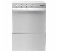 Lave-vaisselle professionnel WORLDMAI 50x50 avec pompe de vidange, produit de rinçage et pompe à détergent. Horeca Lave-vaisselle pour Restaurant et Bar. - FABRIQUÉ EN EUROPE