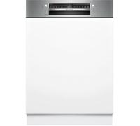 Lave-vaisselle semi-encastrable BOSCH SMI2HTS02E SER2 - 13 couverts - Induction - L60cm - 46 dB - Acier Brossé