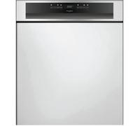 Lave-vaisselle semi-encastrable WHIRLPOOL WBO3T133PFX - 14 couverts - L60cm - 43 dB - Bandeau inox