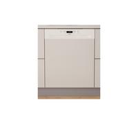 Lave-vaisselle semi-intégrable Whirlpool W3PFD636W 60 cm 14 couverts 46 dB 5 programmes panneau blanc