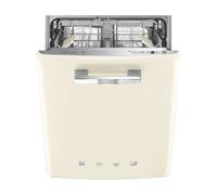 Smeg 50's Style STFABCR3 - Lave vaisselle Crème - Encastrable - largeur : 59.8