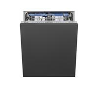 Lave-vaisselle Totalement intégrable Smeg 60 cm STL324BQLH Gris métal