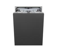 Lave-vaisselle Totalement intégrable Smeg 60 cm STL332CH Gris métal