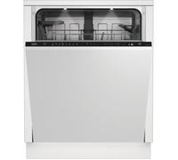 Lave-vaisselle tout encastrable BEKO BDIN16T430 - 14 couverts - Induction - L60cm - 46 dB - Porte à glissières