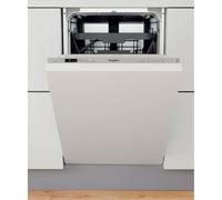 Lave-vaisselle tout intégrable 45 cm 47 dB, 9 L 10 couverts, 6 programmes WHIRLPOOL - WSIC3M27C