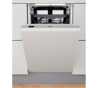 Lave-vaisselle tout intégrable 45 cm 47 dB, 9 L, classe E, 10 couverts, 6 programmes WHIRLPOOL - WSIC3M27C