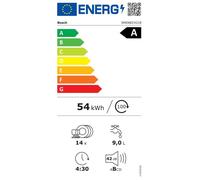Bosch Serie 6 SMD6ECX21E lave-vaisselle Entièrement intégré 14 couverts
