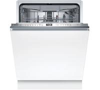 Bosch SMH6ECX12E Série 6, lave-vaisselle encastrable entièrement escamotable, charnières Sliding, Home Connect, Extra Clean Zone : nettoyage intensif pour saletés tenaces, lumière d'état, 60 cm
