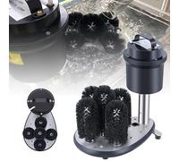 Lave-Verres électrique - Base D'aspiration Et 5 Brosses De Nettoyage, 800 Tasses Par Heure, Machine Entière étanche (Y Compris L'interrupteur De Fonctionnement)