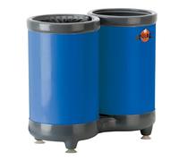 Lave-verres professionnel à eau froide - Twin-Go T de SPÜLBOY® - L’original édition spéciale limitée en bleu