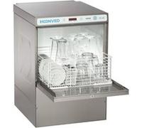 Lave-verres paniers 400x400, avec adouciseur et pompe de vidange - Hoonved