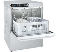Lave Verres Professionnel EVOLINE 40x40 Inox AISI 304 avec Pompe de vidange Adler 1 G