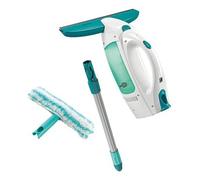 Lave-Vitre Électrique Leifheit 51003 DRY & CLEAN Blanc Et Vert, Pour Fenêtres