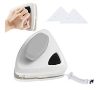 Lave Vitre Magnétique Double Face Nettoyeur Vitre Léger Et Portable, Brosse De Nettoyage Magnétique Pour Fenêtres 15-24mm, Immeuble De Grandes Hauteur Balcon Bureau Window Cleaner