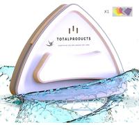 Lave-vitre magnétique double face pour vitres 2-10 mm, nettoyeur de vitres pour fenêtres et baies vitrées, raclette et éponge intégrées, corde de sécurité, kit avec recharges de nettoyage.