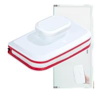 Lave-vitre Magnétique - Force Magnétique Réglable Pour Vitrage, Double Ou Triple, Télescopique, Léger Et Stockable, Pour Fenêtres Hautes Et Difficiles D'accès, Utilisation Intérieure Et Extérie