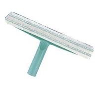 Lave-vitres 4-en-1 avec molleton microfibres Leifheit 51320, raclette vitre 32cm avec fonction de nettoyage brevetée du cadre