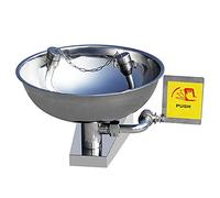 Lave-yeux d'urgence, bol de lavage oculaire et facial d'urgence, station de lavage oculaire, raccord de plomberie mural, lave-yeux en acier inoxydable (taille : 31 cm/12,2 pouces) ( 31 cm/12,2 p