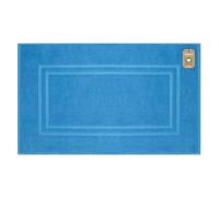 Lavea® 1 Tapis de Bain 50x80 cm - Antidérapant et Lavable en Coton Biologique 100% - Absorbant et Résistant - Idéal pour Salle de Bain et Douche - Bleu Ciel