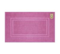 Lavea® 1 Tapis de Bain 50x80 cm - Antidérapant et Lavable en Coton Biologique 100% - Absorbant et Résistant - Idéal pour Salle de Bain et Douche - Corail