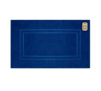 Lavea® 1 Tapis de Bain 50x80 cm - Antidérapant et Lavable en Coton Biologique 100% - Absorbant et Résistant - Idéal pour Salle de Bain et Douche - Bleu Marine