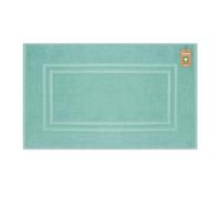 Lavea® 1 Tapis de Bain 50x80 cm - Antidérapant et Lavable en Coton Biologique 100% - Absorbant et Résistant - Idéal pour Salle de Bain et Douche - Vert glacé