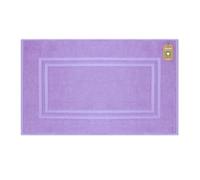 Lavea® 1 Tapis de Bain 50x80 cm - Antidérapant et Lavable en Coton Biologique 100% - Absorbant et Résistant - Idéal pour Salle de Bain et Douche - Lilas Clair
