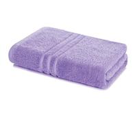 Lavea® Drap de Bain 100x150 cm - Serviette de Sauna en éponge 100% Coton, Doux, Absorbant et Résistant - Idéal Salle de Bain, Spa, Hôtel - Lavande