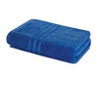 Lavea® Drap de Bain 100x150 cm - Serviette de Sauna en éponge 100% Coton, Doux, Absorbant et Résistant - Idéal Salle de Bain, Spa, Hôtel - Bleu Royal