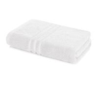 Lavea® Serviette de Bain 80x200 cm 100% Coton Douce et Absorbante - Idéale comme Serviette de Bain Grande Taille, Drap de Bain ou Serviette de Plage pour Douche, Spa ou Gym - Blanc