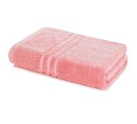 Lavea® Serviette de Bain 80x200 cm 100% Coton Douce et Absorbante - Idéale comme Serviette de Bain Grande Taille, Drap de Bain ou Serviette de Plage pour Douche, Spa ou Gym - Rose Pastel