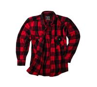 Lavecchia Chemise 'LV-262 Übergrößen' rouge, Taille 4XL