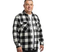 Lavecchia Chemise 'LV-262A Übergrößen' noir, Taille 7XL