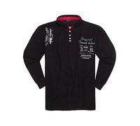 Lavecchia Grande taille Sweat-shirt à manches longues pour homme LV-2025, Noir , 7XL