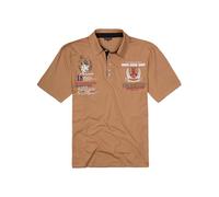 Lavecchia LV-2038 Polo à manches courtes pour homme Grande taille, beige, 5XL grande taille