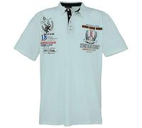 Lavecchia LV-2038 Polo à manches courtes pour homme Grande taille, menthe, 7XL grande taille