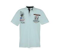 Lavecchia LV-2038 Polo à manches courtes pour homme, menthe, 5XL