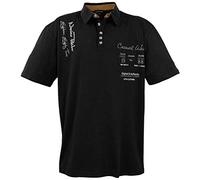 Lavecchia LV-610 Polo à Manches Courtes Noir - Noir - XXXXXXXL
